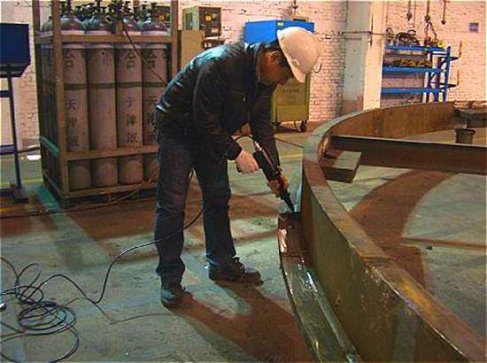 超声冲击处理构件